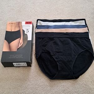 Jones New York Seamless Briefs | 5 Pack Underwear Women's Medium